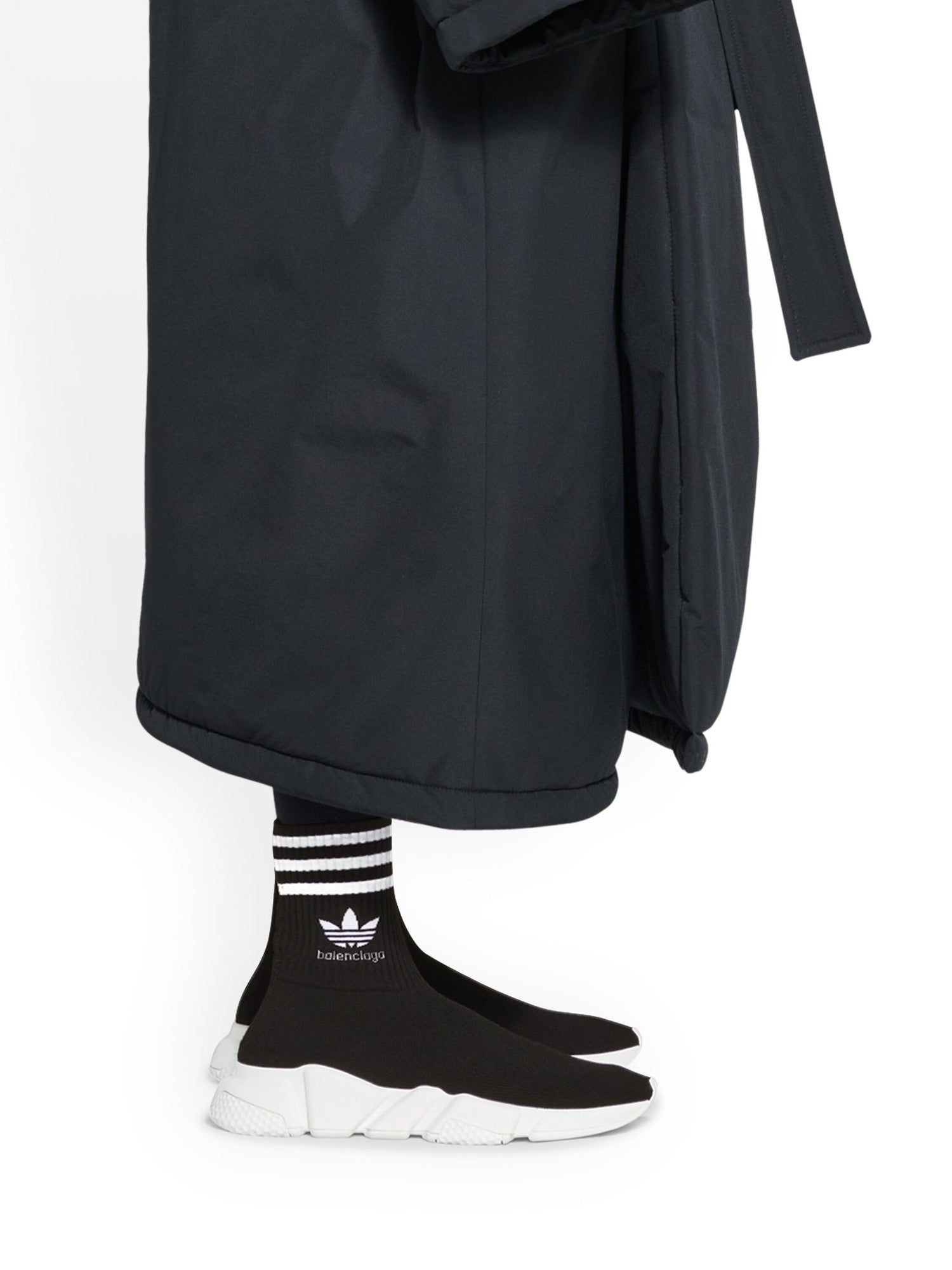 Balenciaga x Adidas Speed black & white Sneakers - Black & White