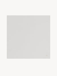 Signature Pocket Square off white Scarf - Off White