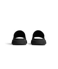 Speed 2. Recycled Knit Slide Sandals - Black