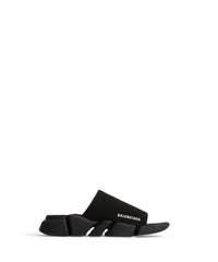 Speed 2. Recycled Knit Slide Sandals - Black