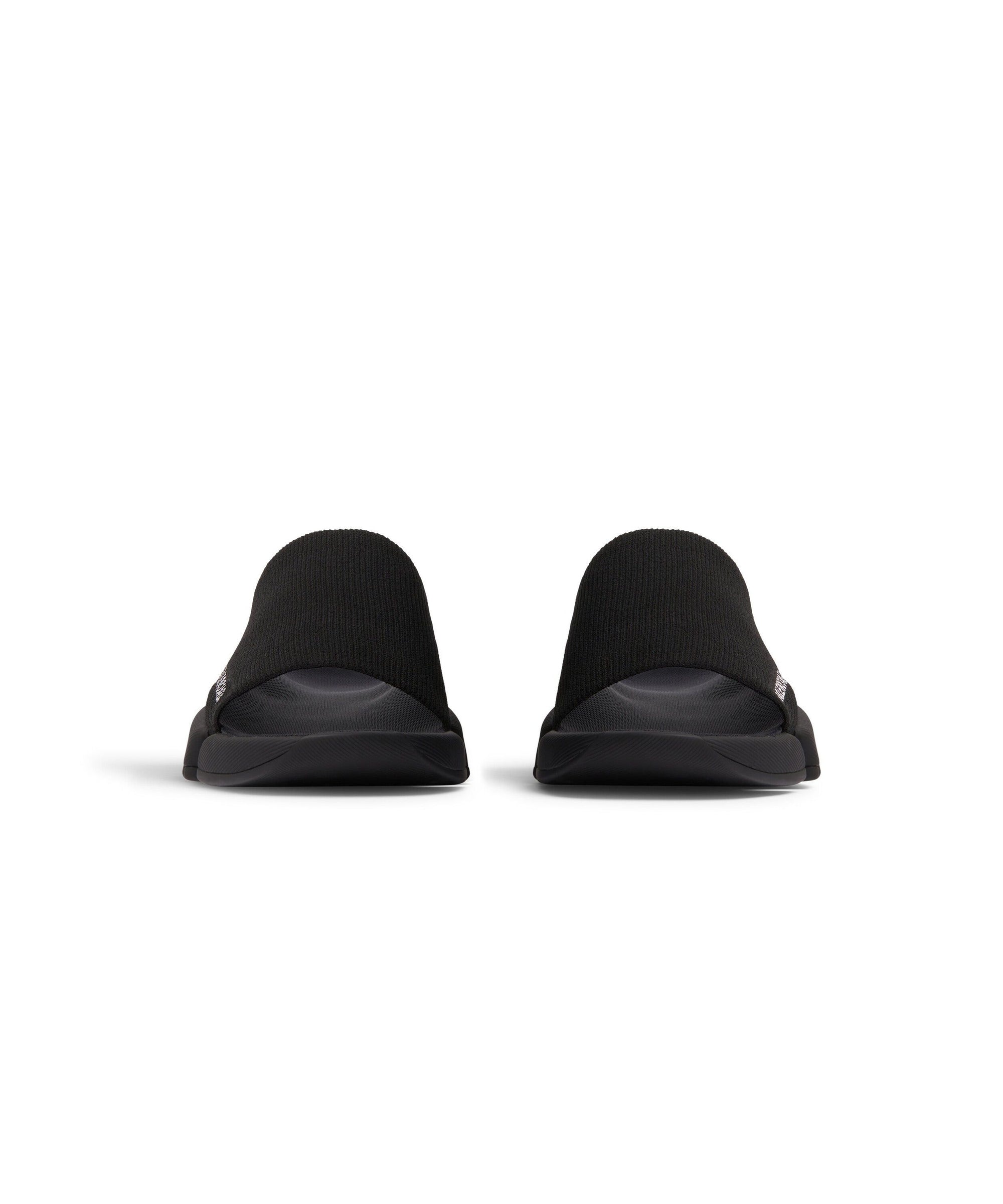 Speed 2. Recycled Knit Slide Sandals - Black