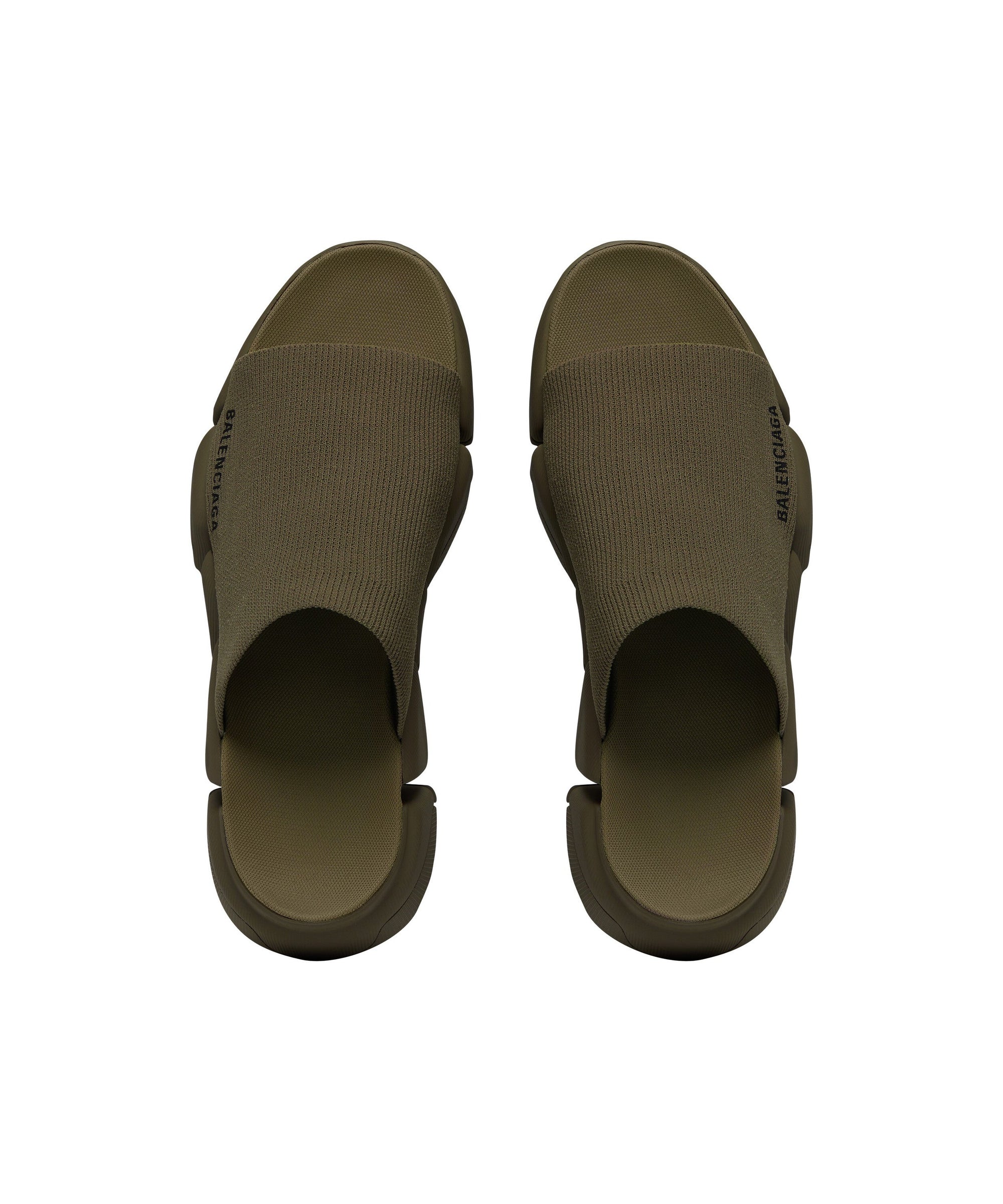 Speed 2. Recycled Knit Slide Sandals - Taupe