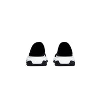 Speed Recycled Knit Mules - Black & White & Black