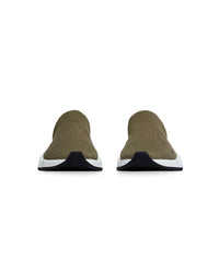 Speed Recycled Knit Mules - Dk Taupe & White & Black