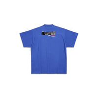 Gaffer T-Shirt Oversized - Indigo & White & Red