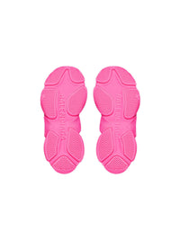 Balenciaga x Adidas Triple S neon pink & white Sneakers - Neon Pink & White