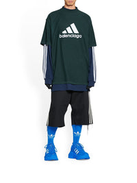 Balenciaga x Adidas Triple S blue & white Sneakers - Blue & White