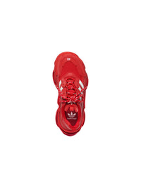 Balenciaga x Adidas Triple S red & white Sneakers - Red & White