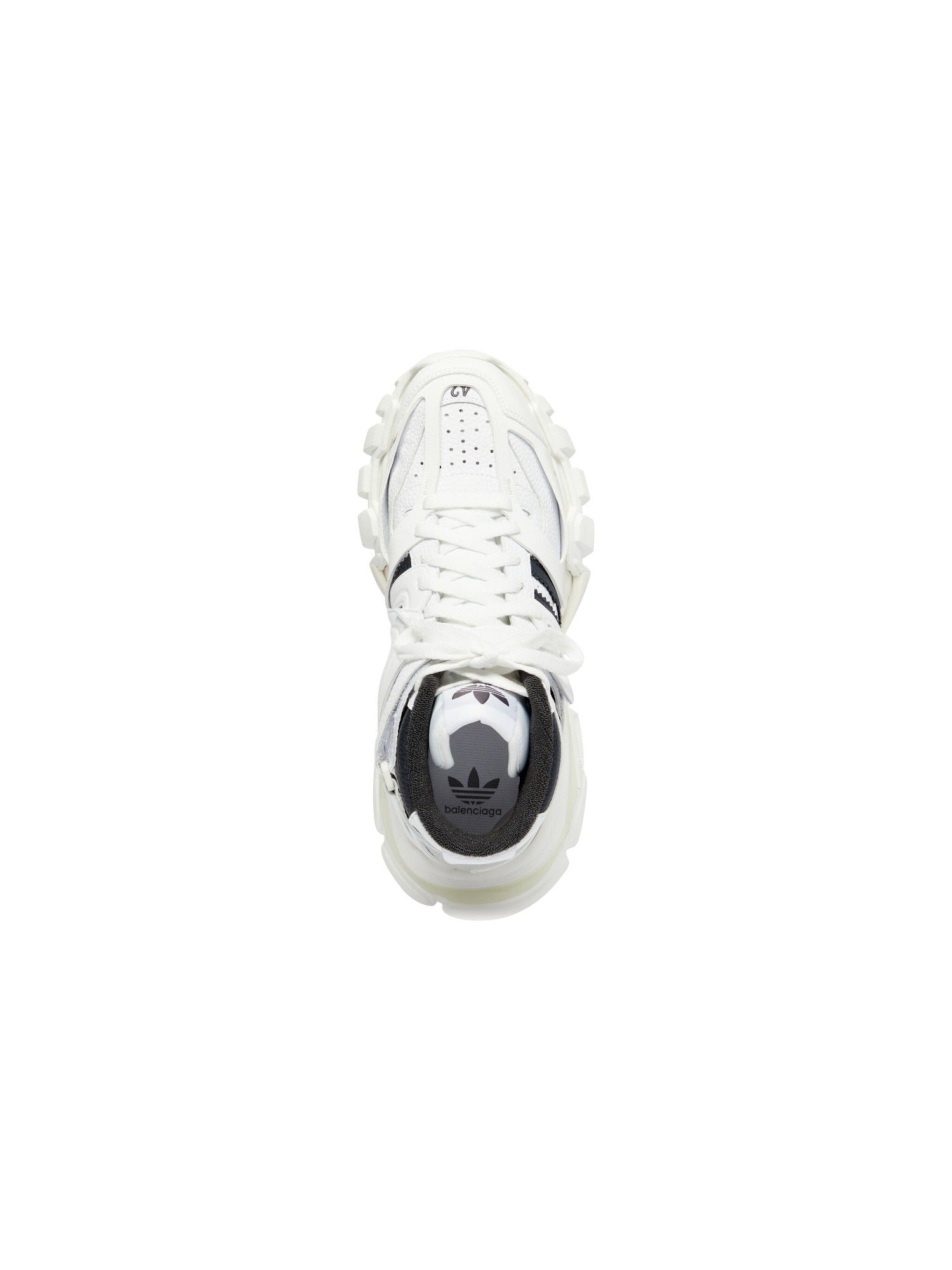 Balenciaga x Adidas Track Forum white Sneakers - White