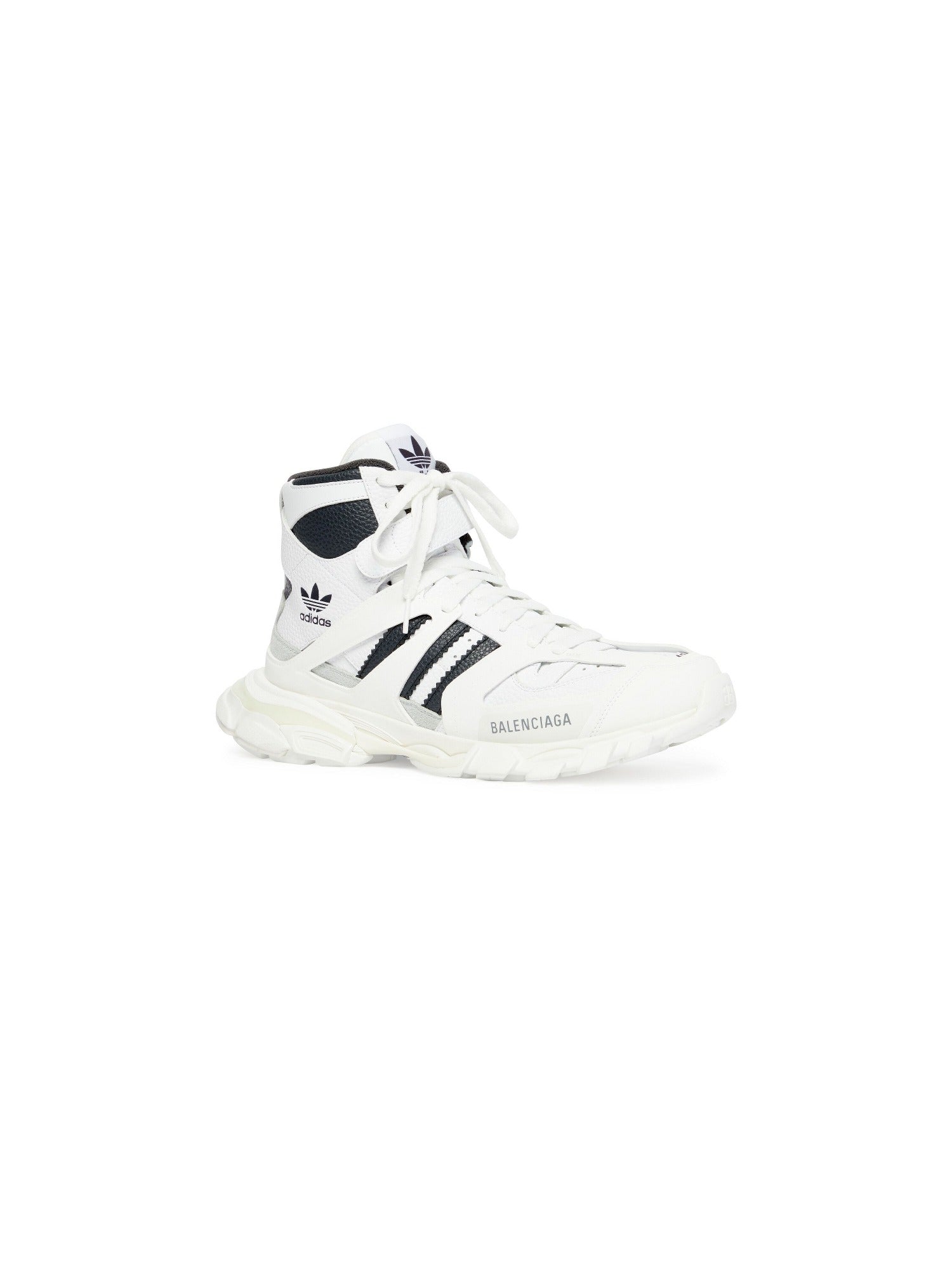 Balenciaga x Adidas Track Forum white Sneakers - White