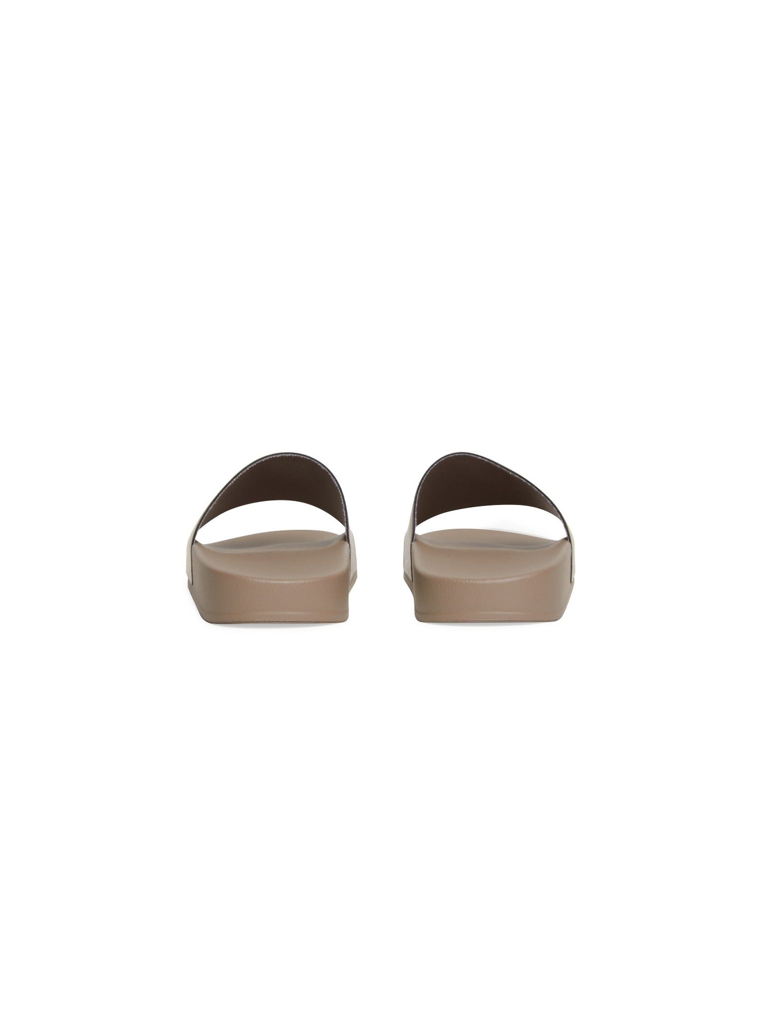 Pool BB Monogram dark mink grey & brown Sandals - Dark Mink Grey & Brown