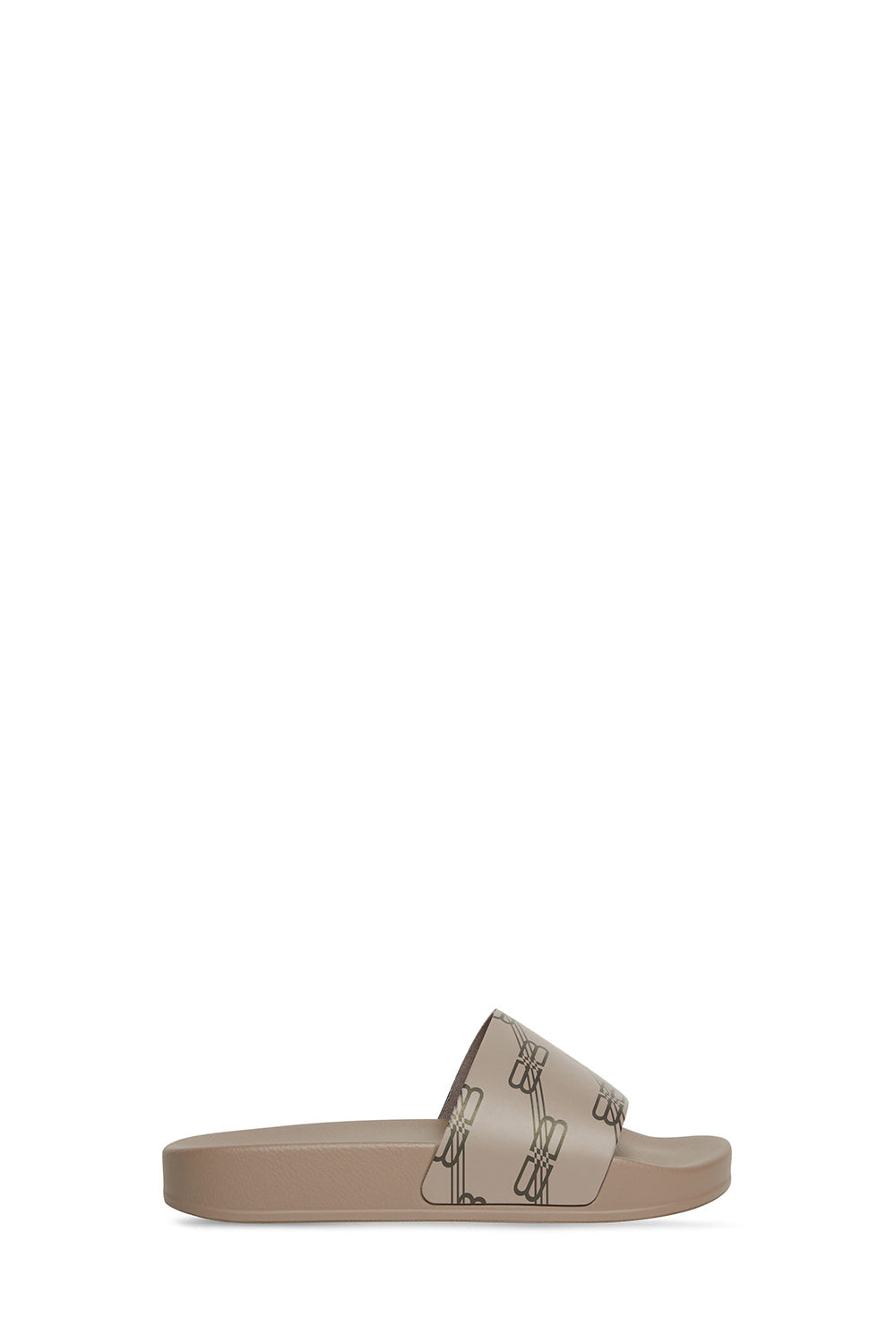 Pool BB Monogram dark mink grey & brown Sandals - Dark Mink Grey & Brown