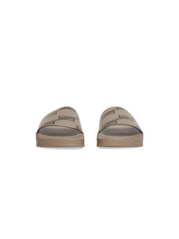 Pool BB Monogram dark mink grey & brown Sandals - Dark Mink Grey & Brown