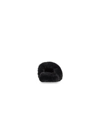 Teddy black Mules - Black