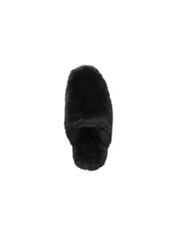 Teddy black Mules - Black