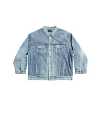Trompe L'Œil Jersey Jacket - Blue
