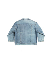 Trompe L'Œil Jersey Jacket - Blue
