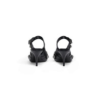Cagole Slingback 70 Pumps - Black & Aged Nikel