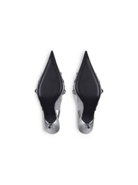 Cagole silver 70mm Pumps - Silver