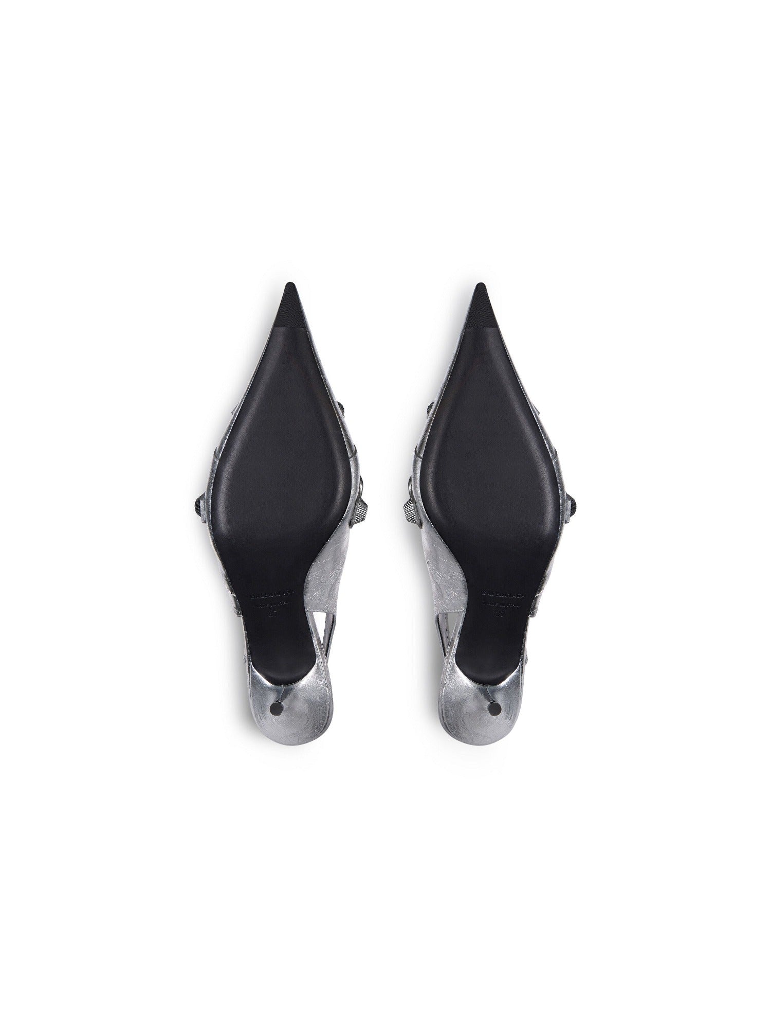 Cagole silver 70mm Pumps - Silver
