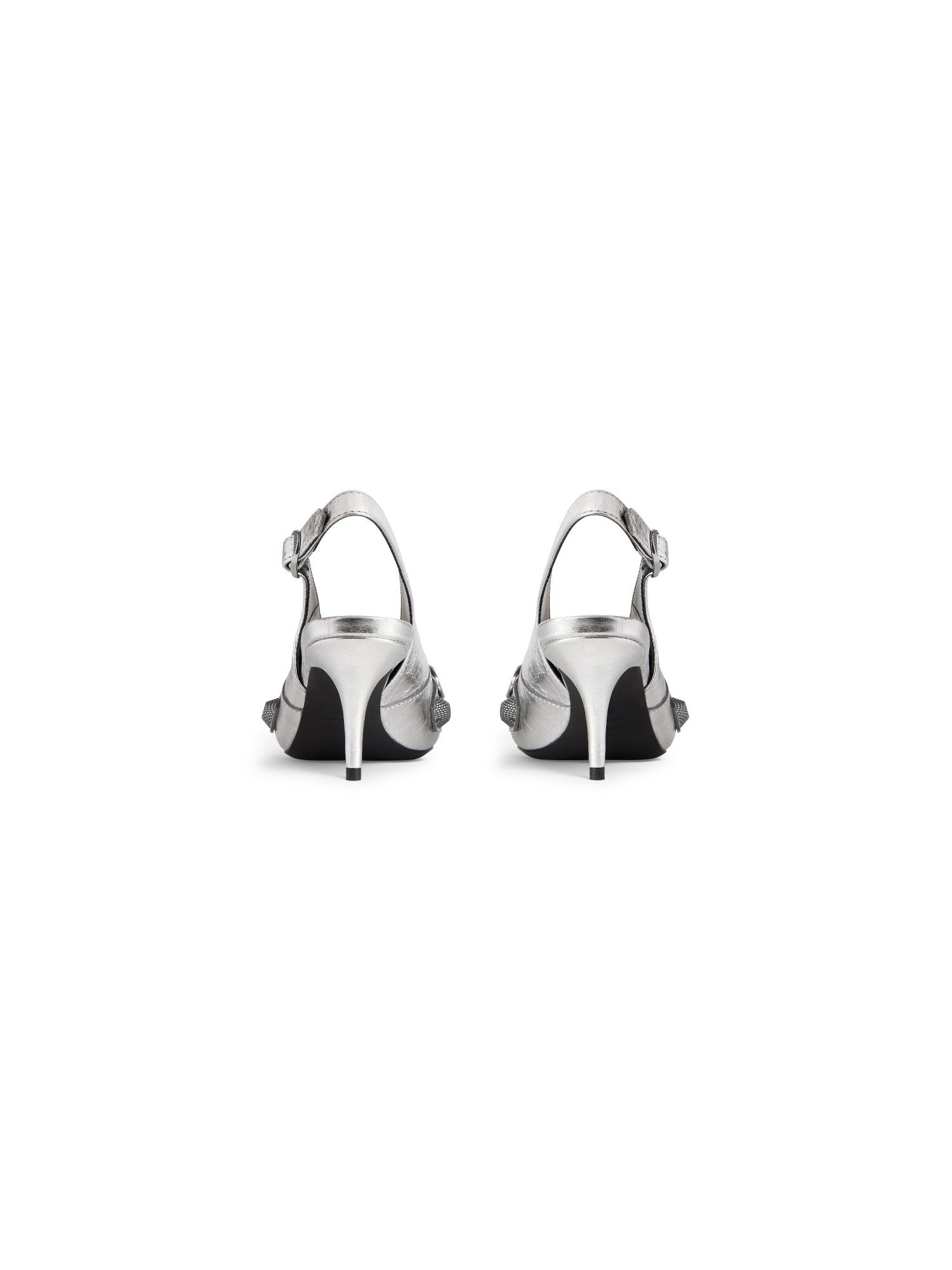 Cagole silver 70mm Pumps - Silver