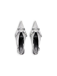 Cagole silver 70mm Pumps - Silver