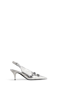Cagole silver 70mm Pumps - Silver