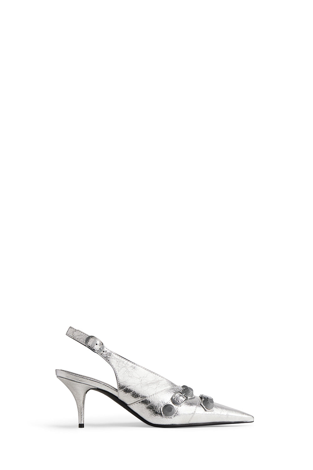 Cagole silver 70mm Pumps - Silver