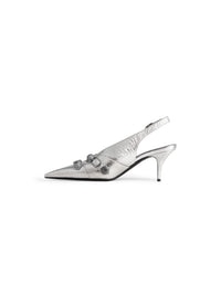 Cagole silver 70mm Pumps - Silver