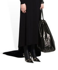 Cagole 90 Pumps - Black & Silver