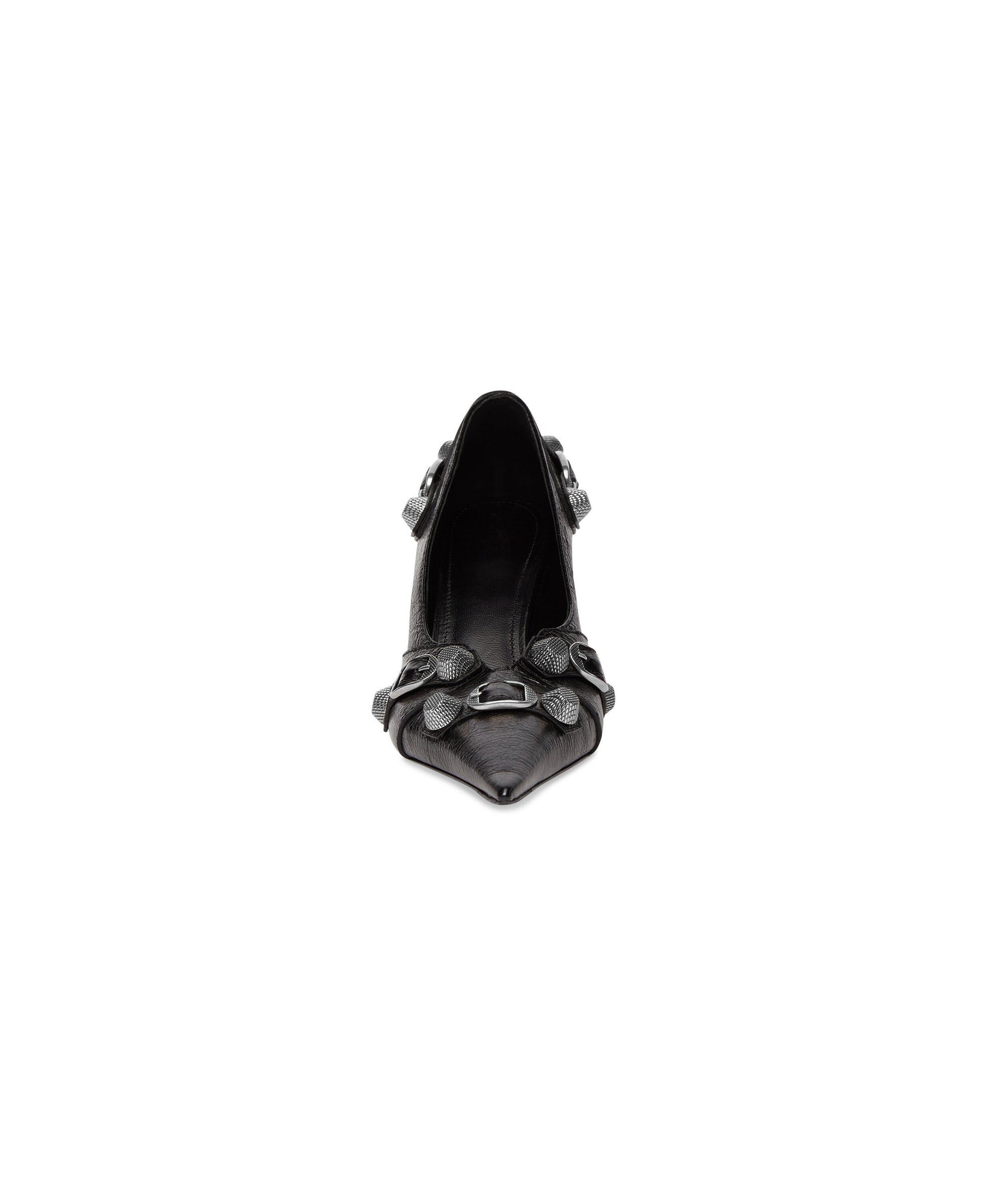 Cagole 90 Pumps - Black & Silver
