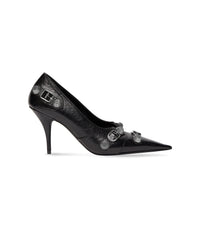 Cagole 90 Pumps - Black & Silver