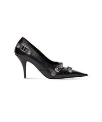 Cagole 90 Pumps - Black & Silver