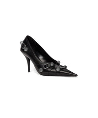 Cagole 90 Pumps - Black & Silver