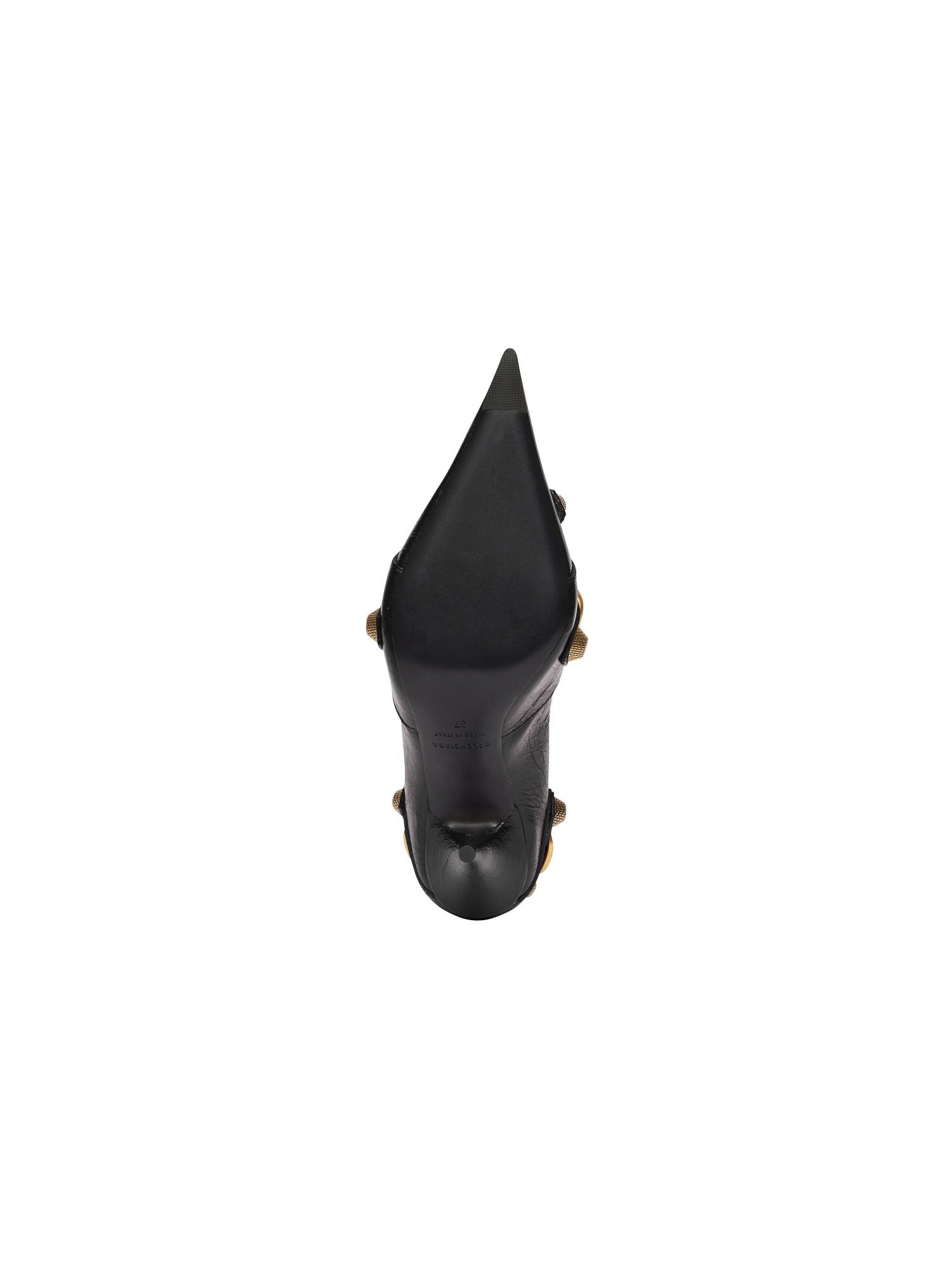 Cagole H90 Met Aged Gold black Pumps - Black