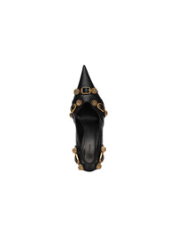Cagole H90 Met Aged Gold black Pumps - Black