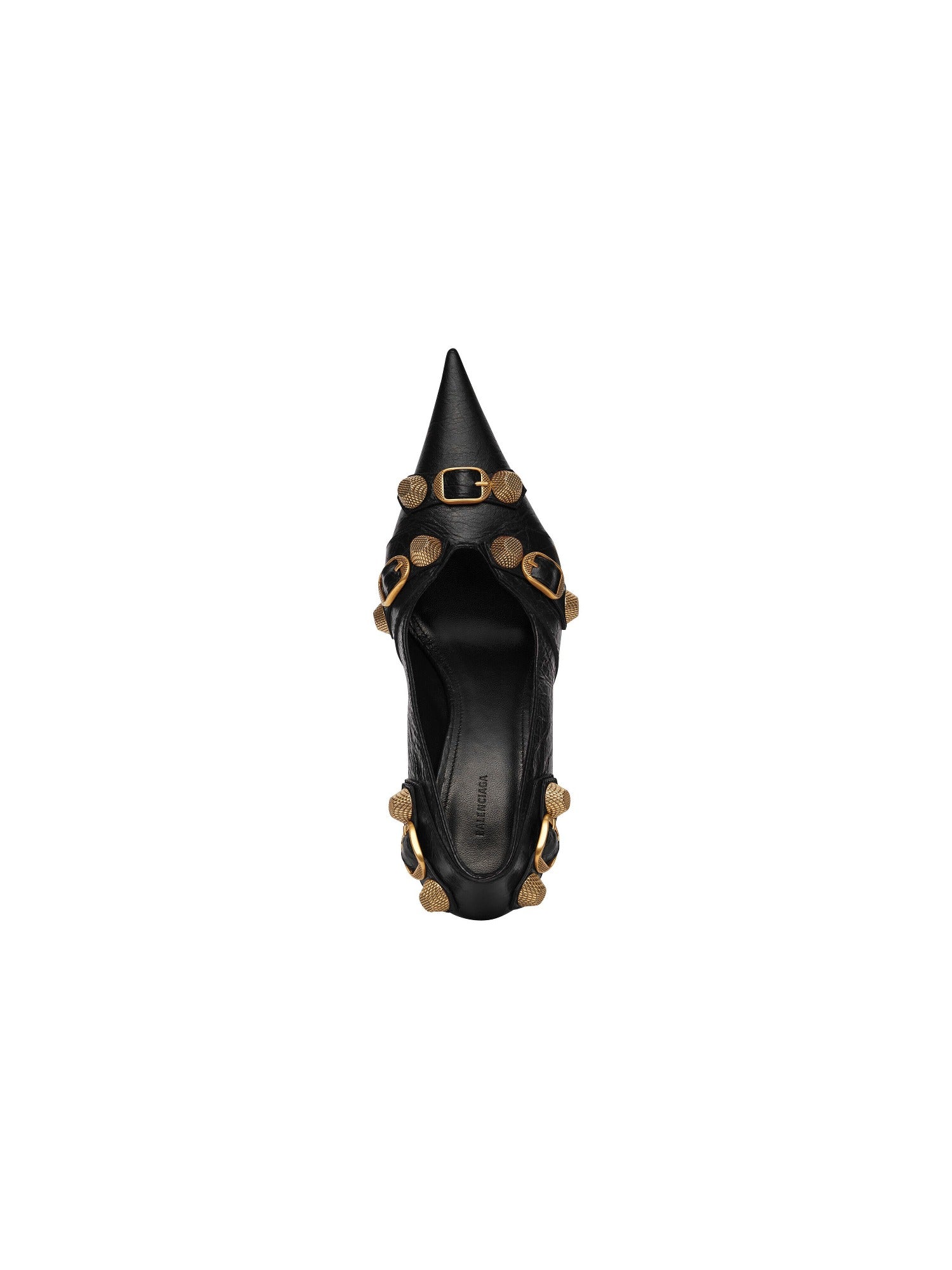 Cagole H90 Met Aged Gold black Pumps - Black
