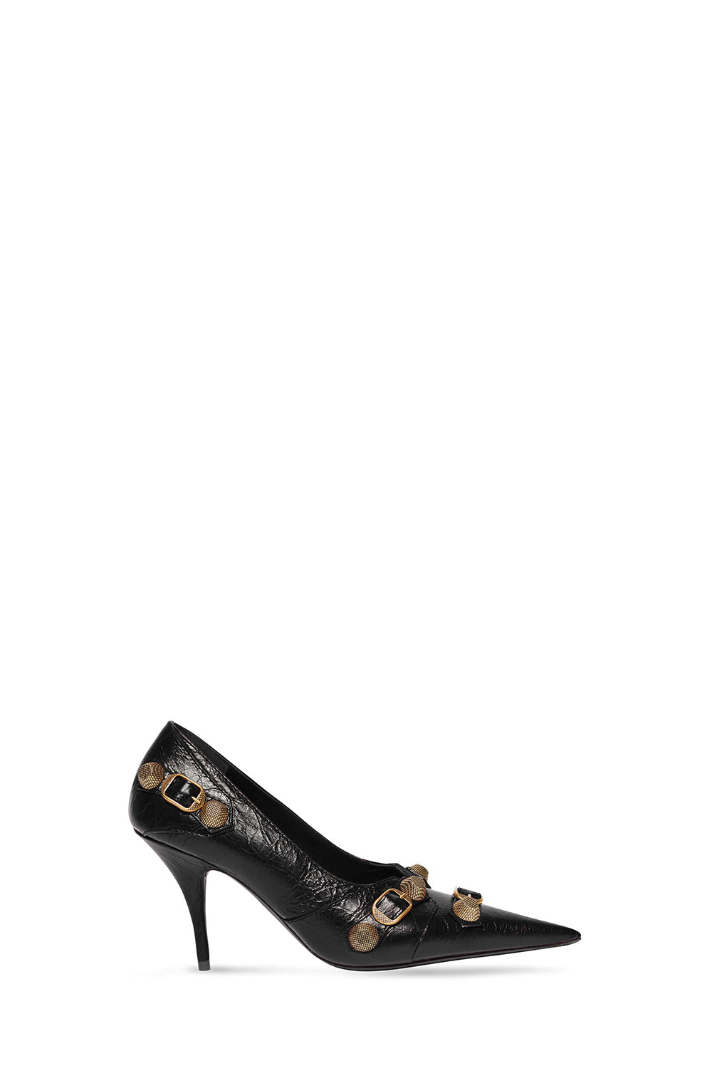 Cagole H90 Met Aged Gold black Pumps - Black