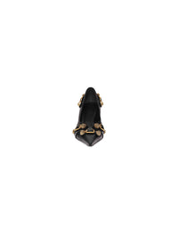 Cagole H90 Met Aged Gold black Pumps - Black