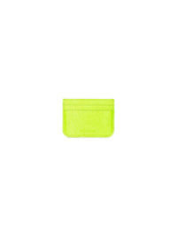 Le Cagole fluo yellow Card Holder - Fluo Yellow