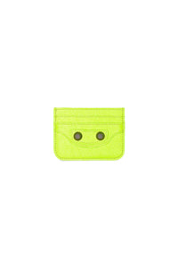 Le Cagole fluo yellow Card Holder - Fluo Yellow