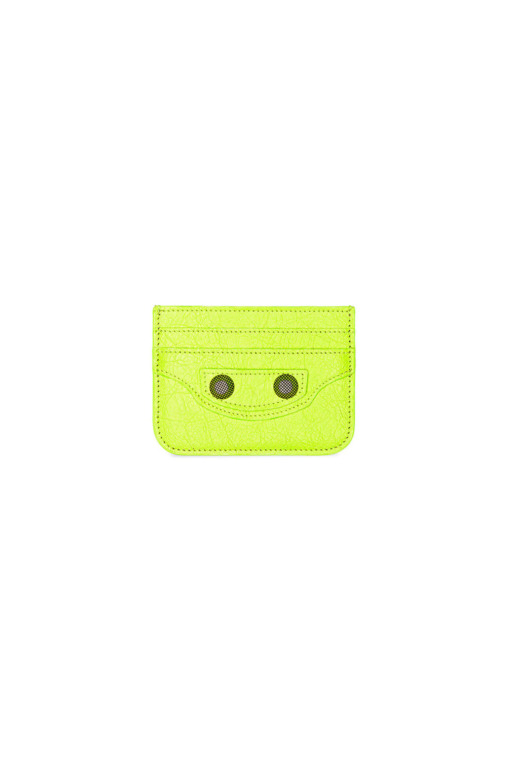 Le Cagole fluo yellow Card Holder - Fluo Yellow