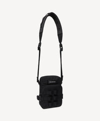 Army Crossbody Messenger Bag - Black