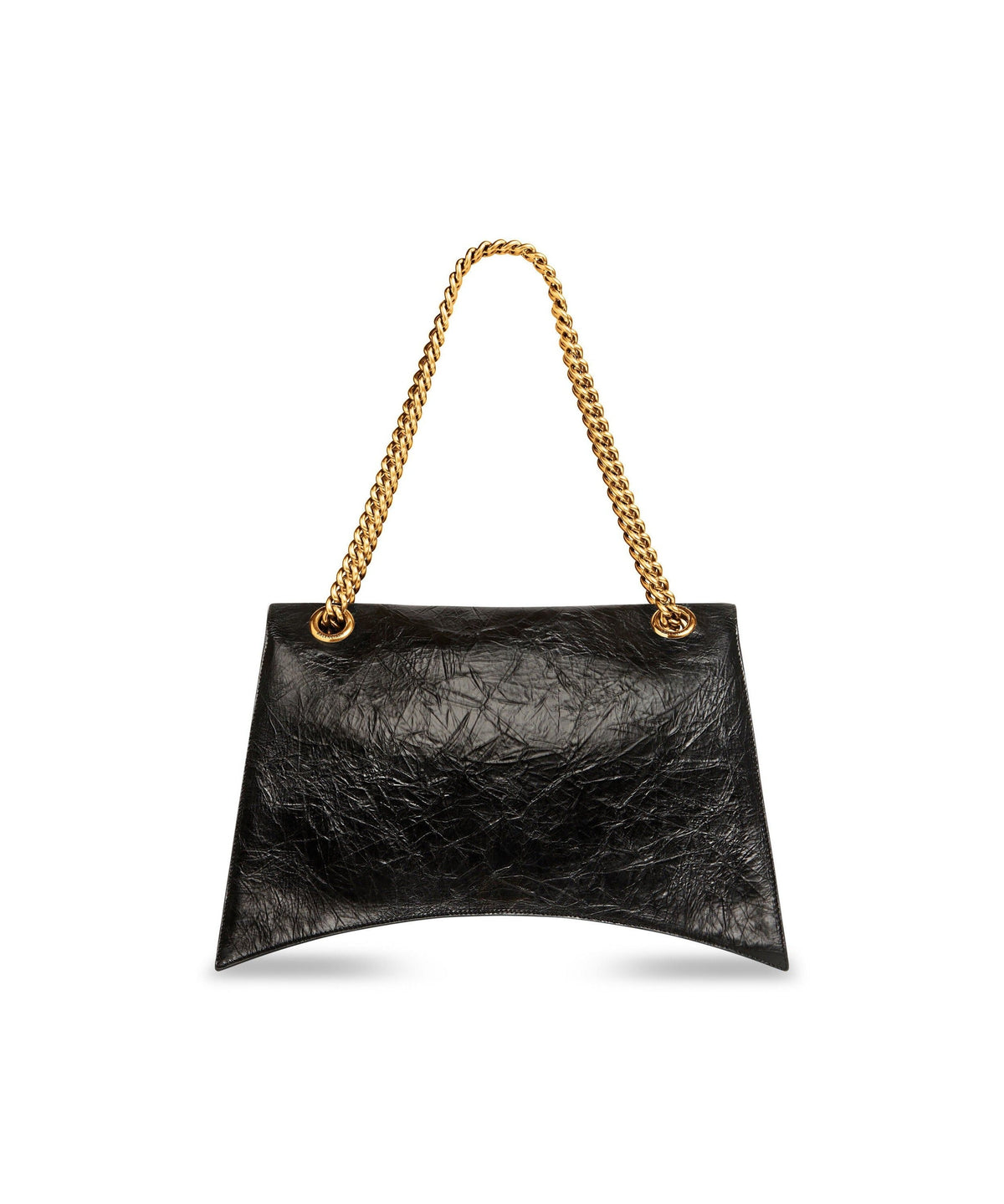 Crush Chain Bag Large - Black