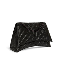 Crush Chain Bag Large - Black