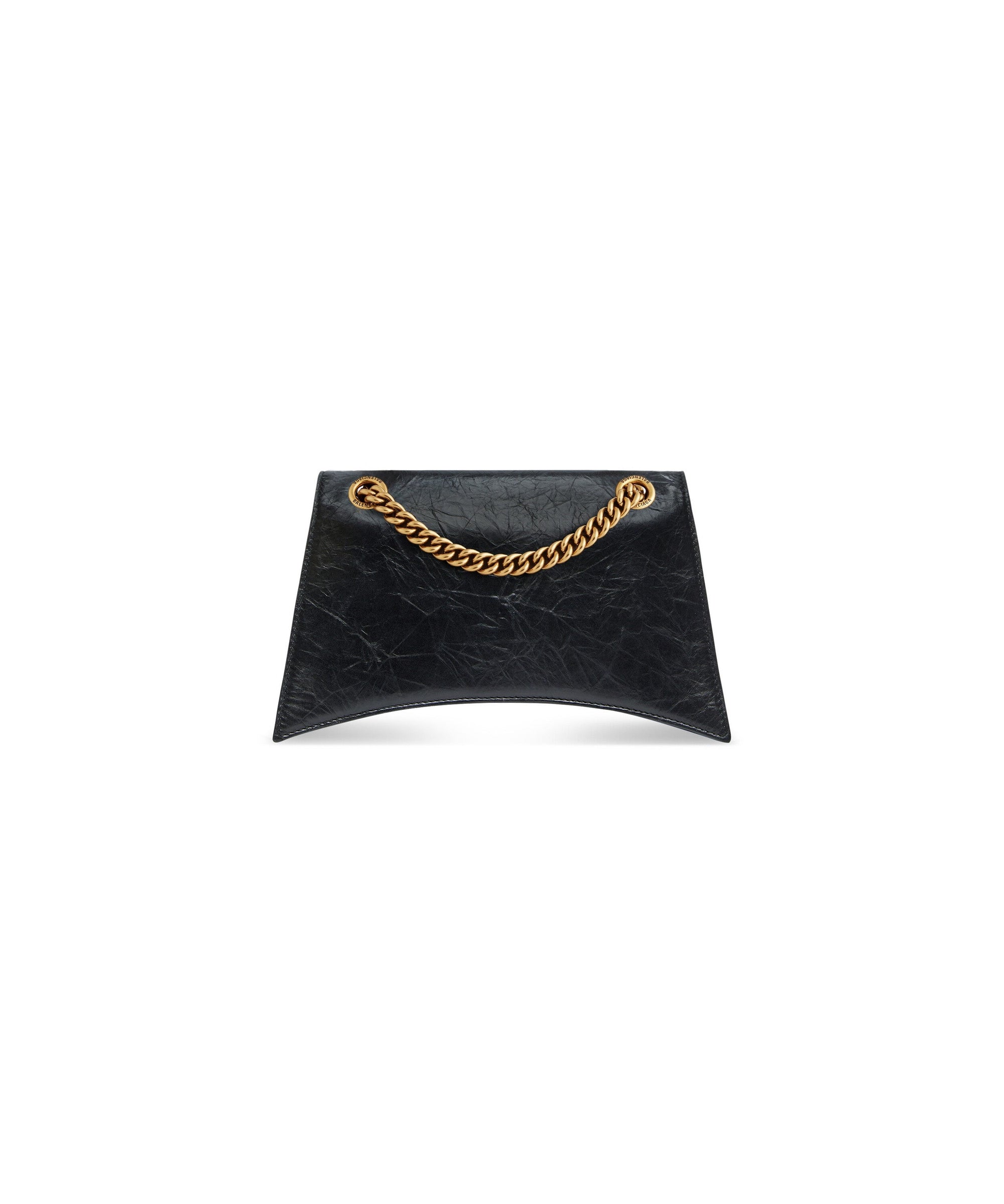 Crush Chain Bag Small - Black