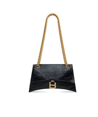 Crush Chain Bag Small - Black