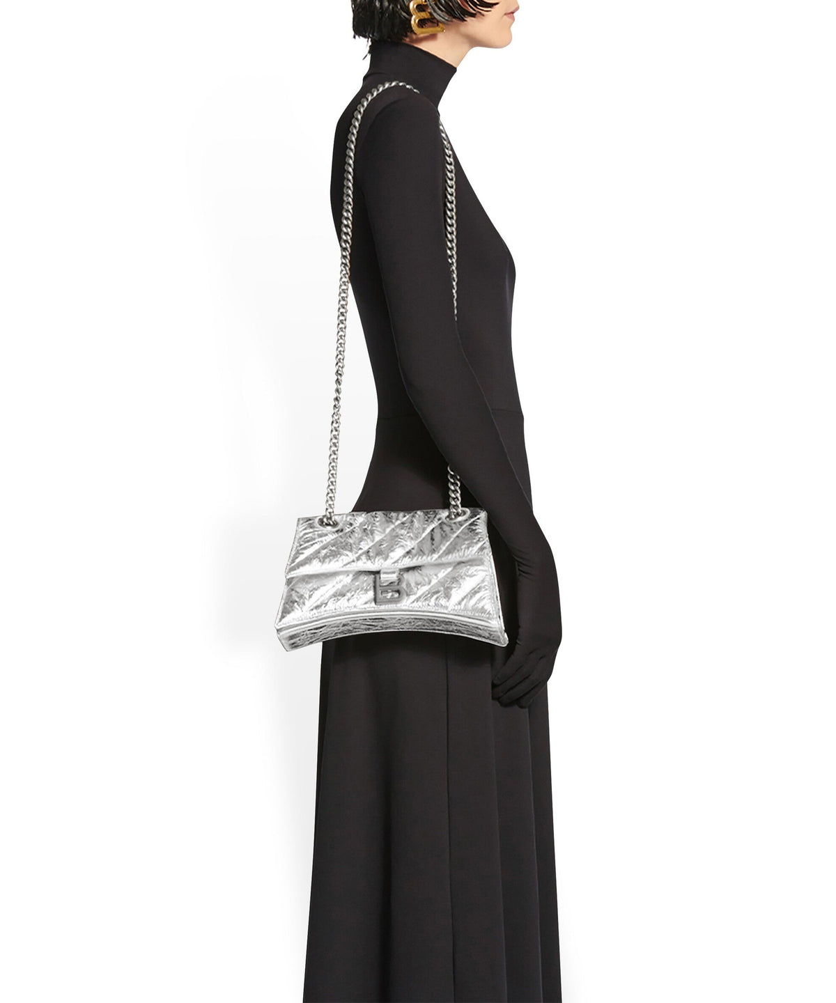 CRUSH / Crush Chain Bag Small - Silver