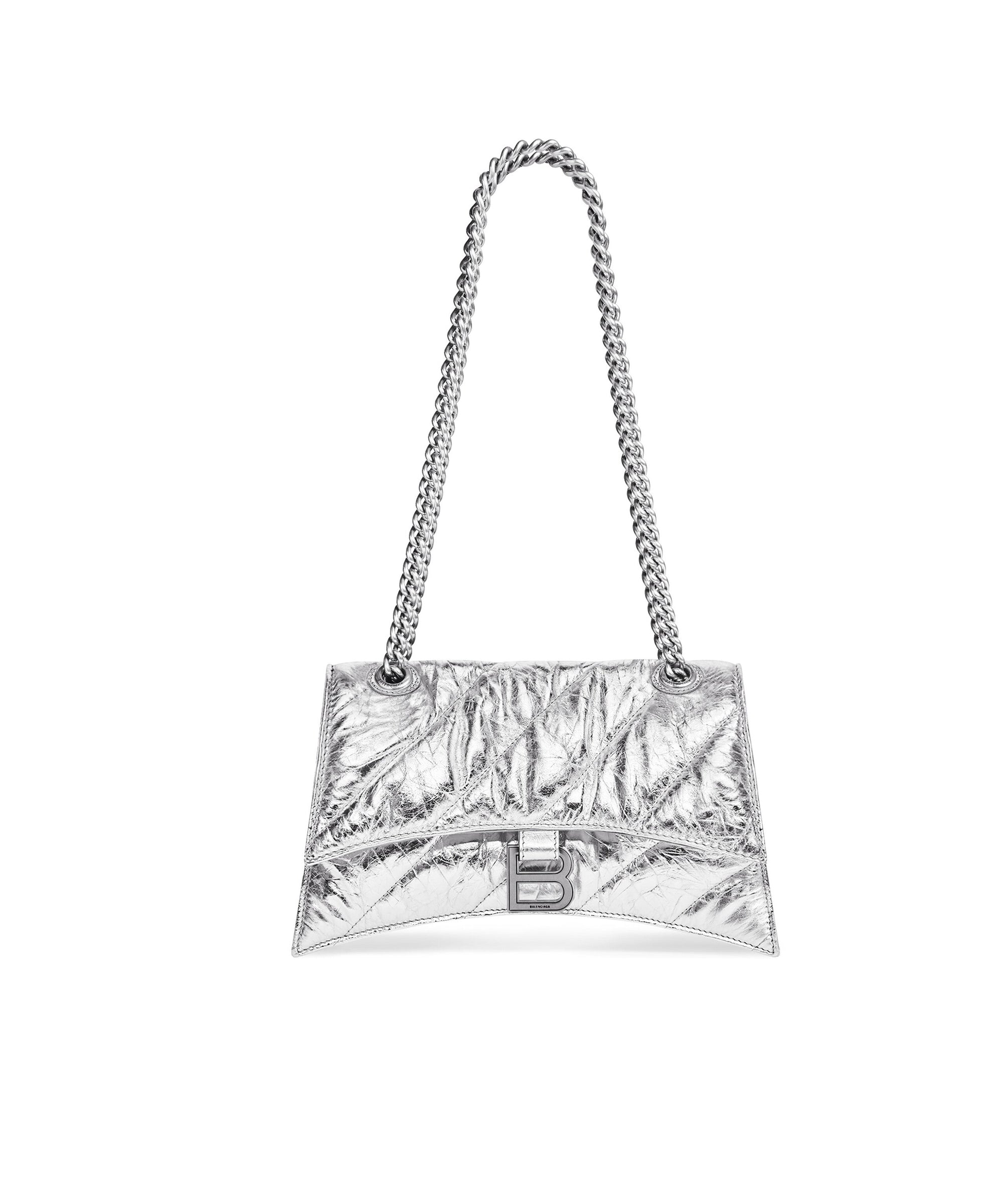 Crush Chain Bag Small - Silver