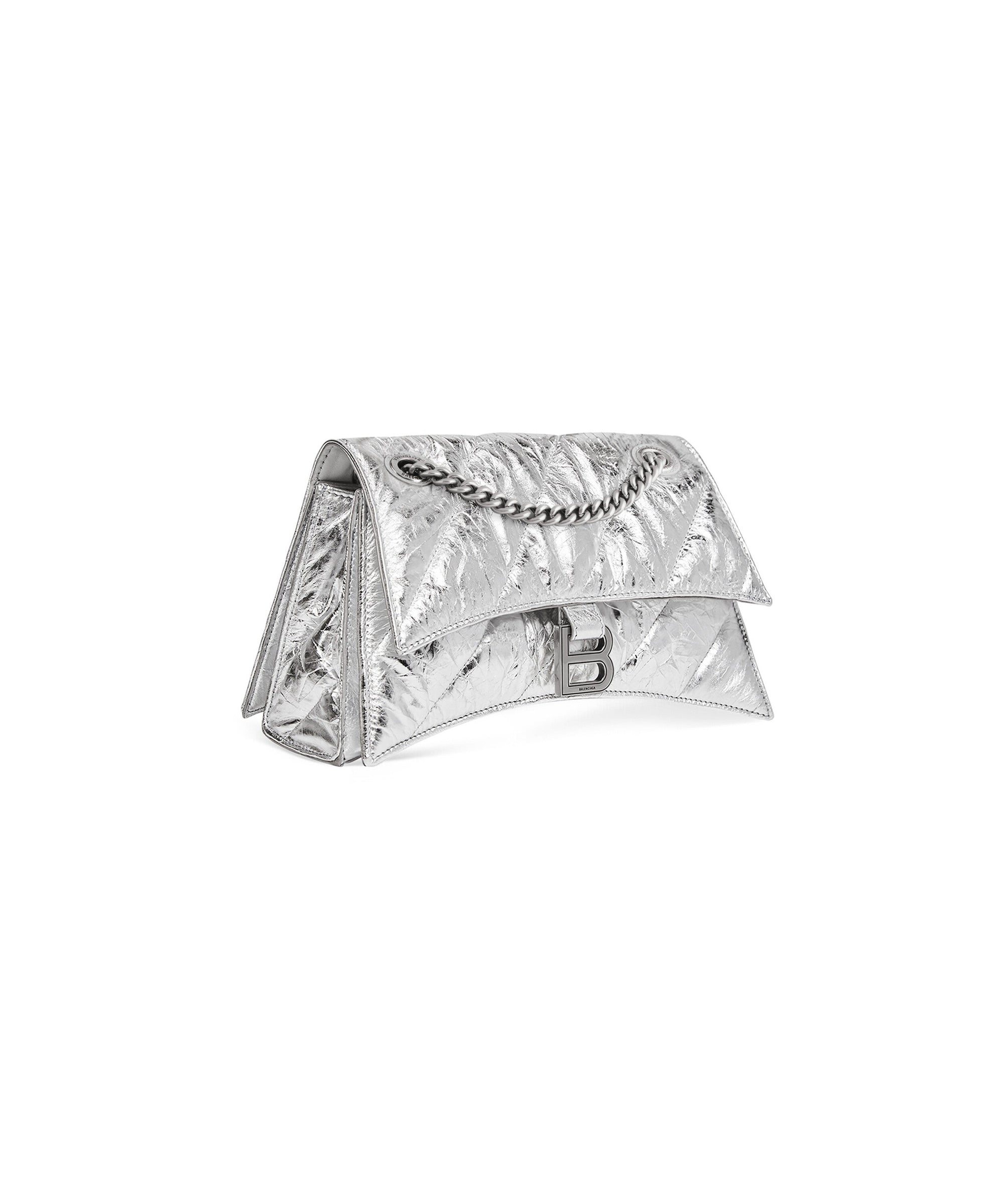 Crush Chain Bag Small - Silver